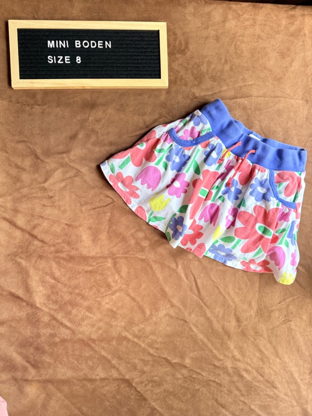 Mini Boden Knit Skort